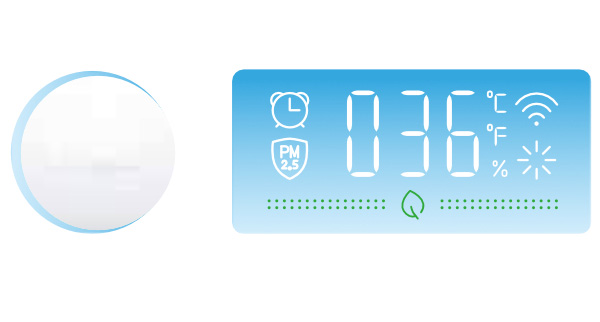 Klimatyzator Haier Jade – wyświetlacz temperatury i sterowanie Wi-Fi