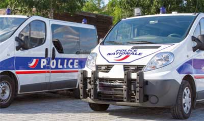 Samochody policyjne