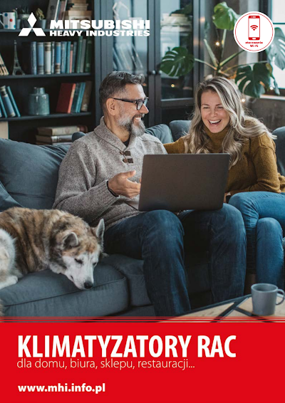 Okładka: MITSUBISHI HEAVY INDUSTRIES — Klimatyzatory RAC