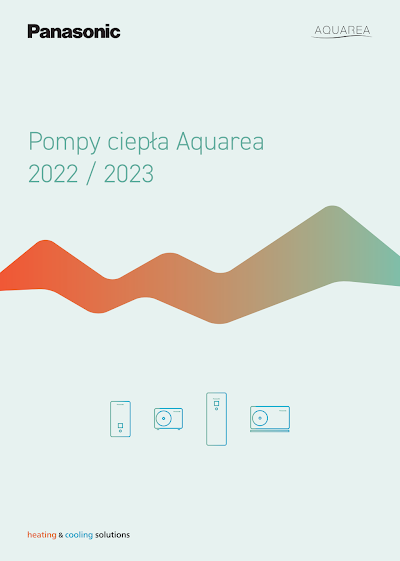 Okładka: PANASONIC — Pompy ciepła Aquarea
