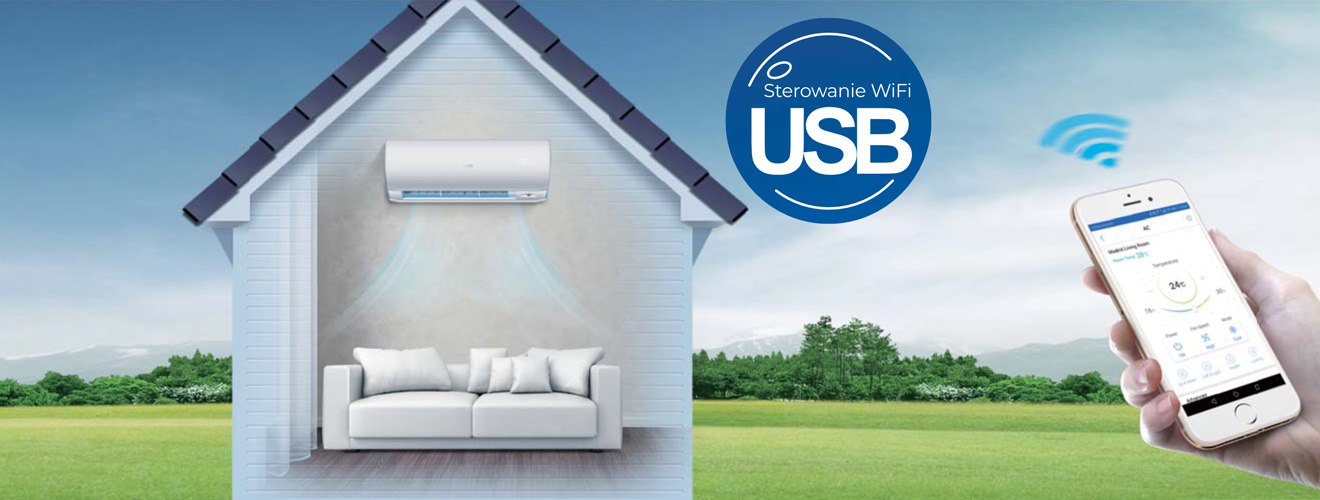 Klimatyzator Haier Jade – moduł Wi-Fi USB
