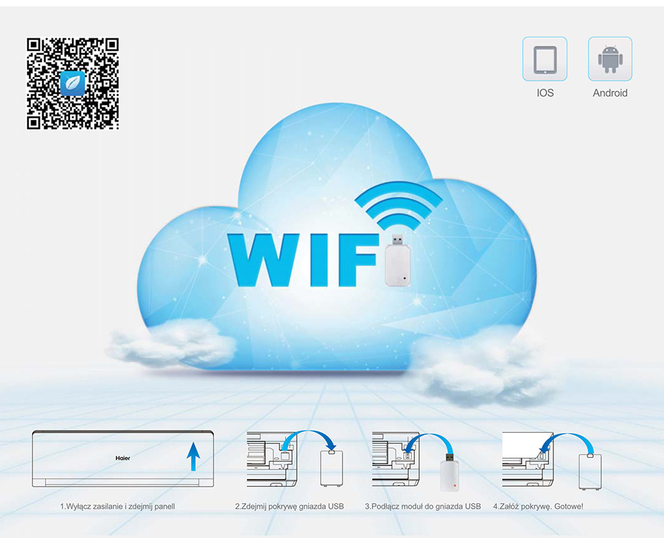 Klimatyzator Haier Jade – sterowanie Wi-Fi (2)