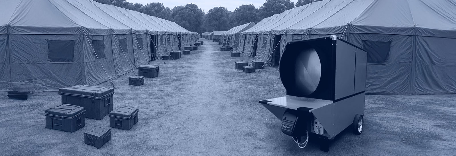 Przemysłowa nagrzewnica powietrza MTM