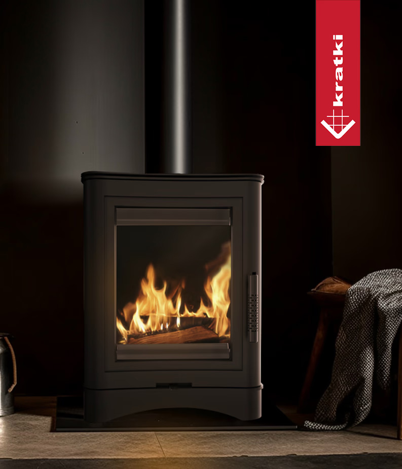 Wizualizacja pieca stalowego KOZA K5