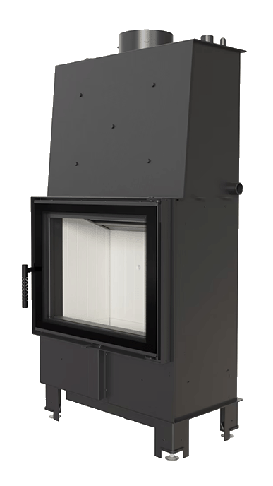 Kominek z płaszczem wodnym KRATKI LUCY 12 kW