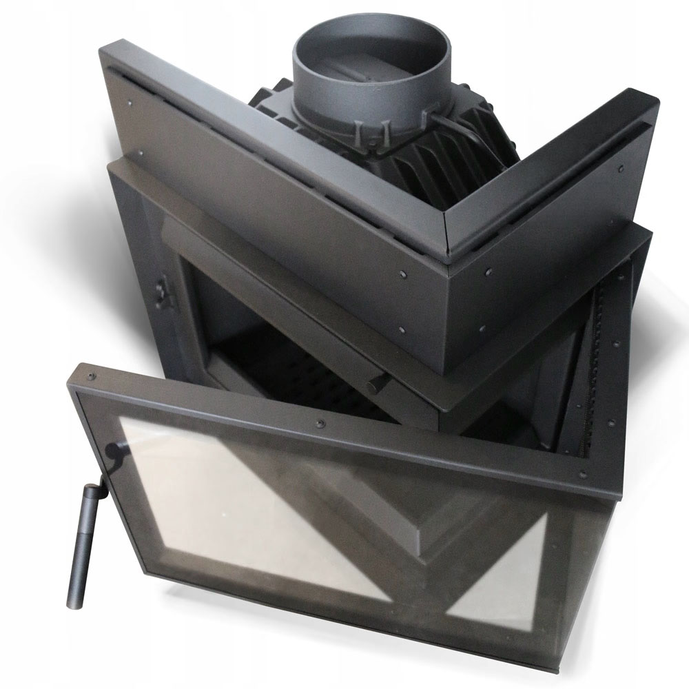 Szyba łączona kominka SIMPLE