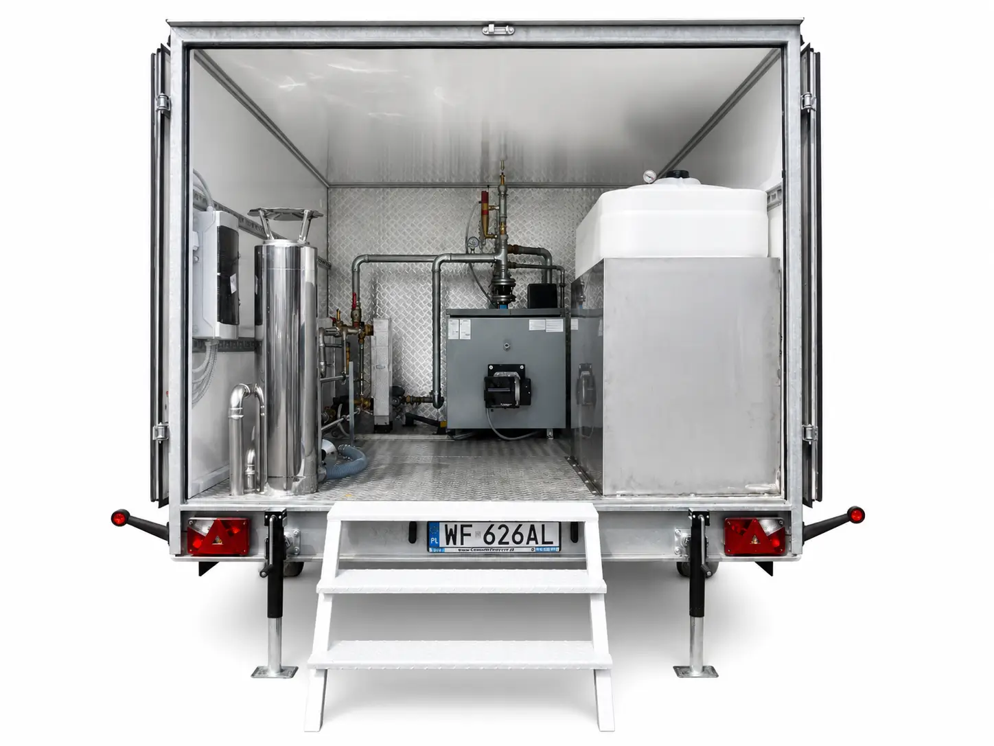 Mobilna kotłownia 120 kW